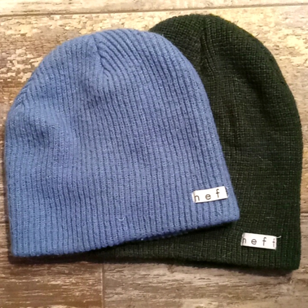 Lot of 2 Neff beanies
